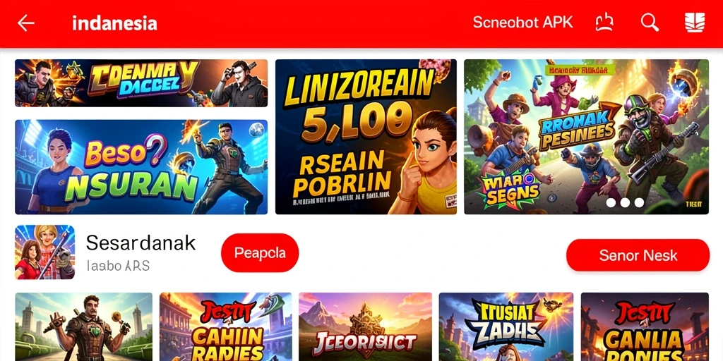 Tangkapan layar menunjukkan mode multiplayer yang seru bersama teman-teman.