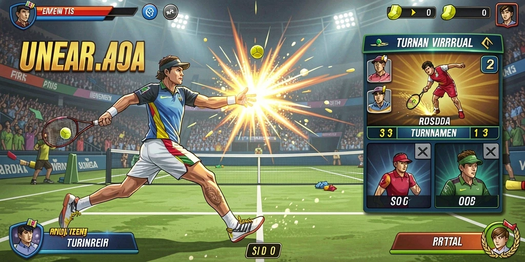 Tangkapan layar menunjukkan mode multiplayer dengan pemain lainnya.