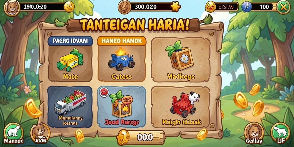Berinteraksi dengan teman di mode multiplayer yang seru.