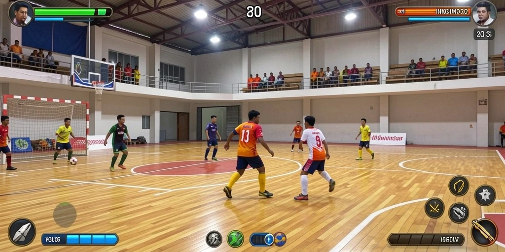 Tangkapan layar menunjukkan interaksi dengan makhluk asing.