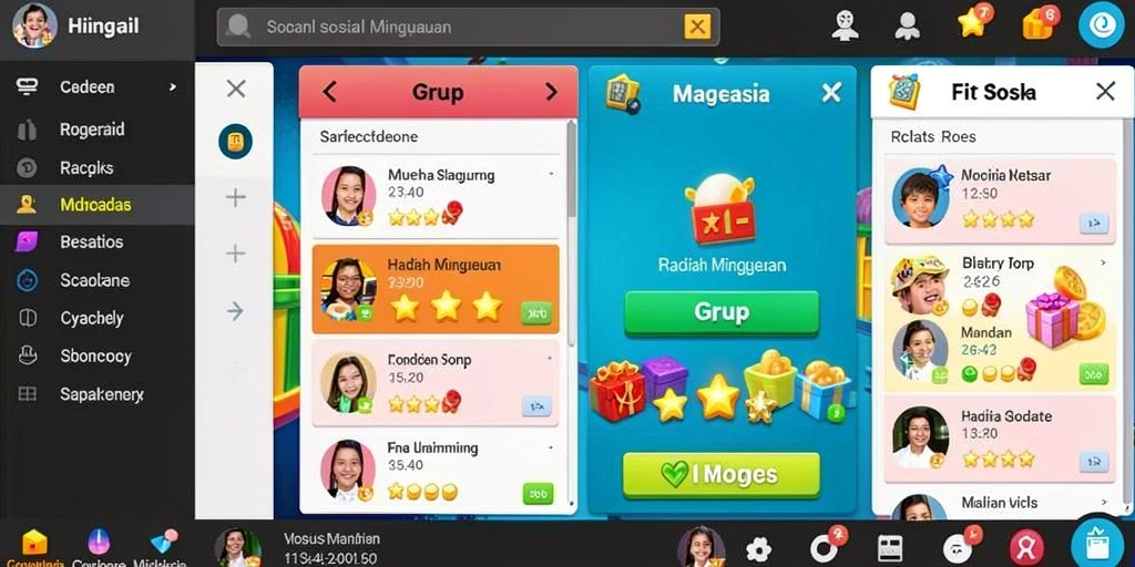 Reward menarik yang bikin pemain betah bermain.